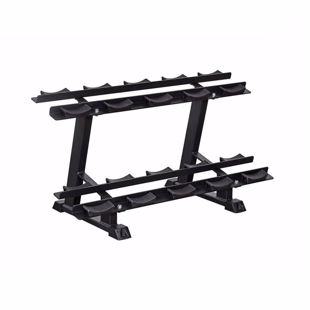 Gymleco Dumbbell Rack, 5 Pairs, 1,15 m | A50 Fitness