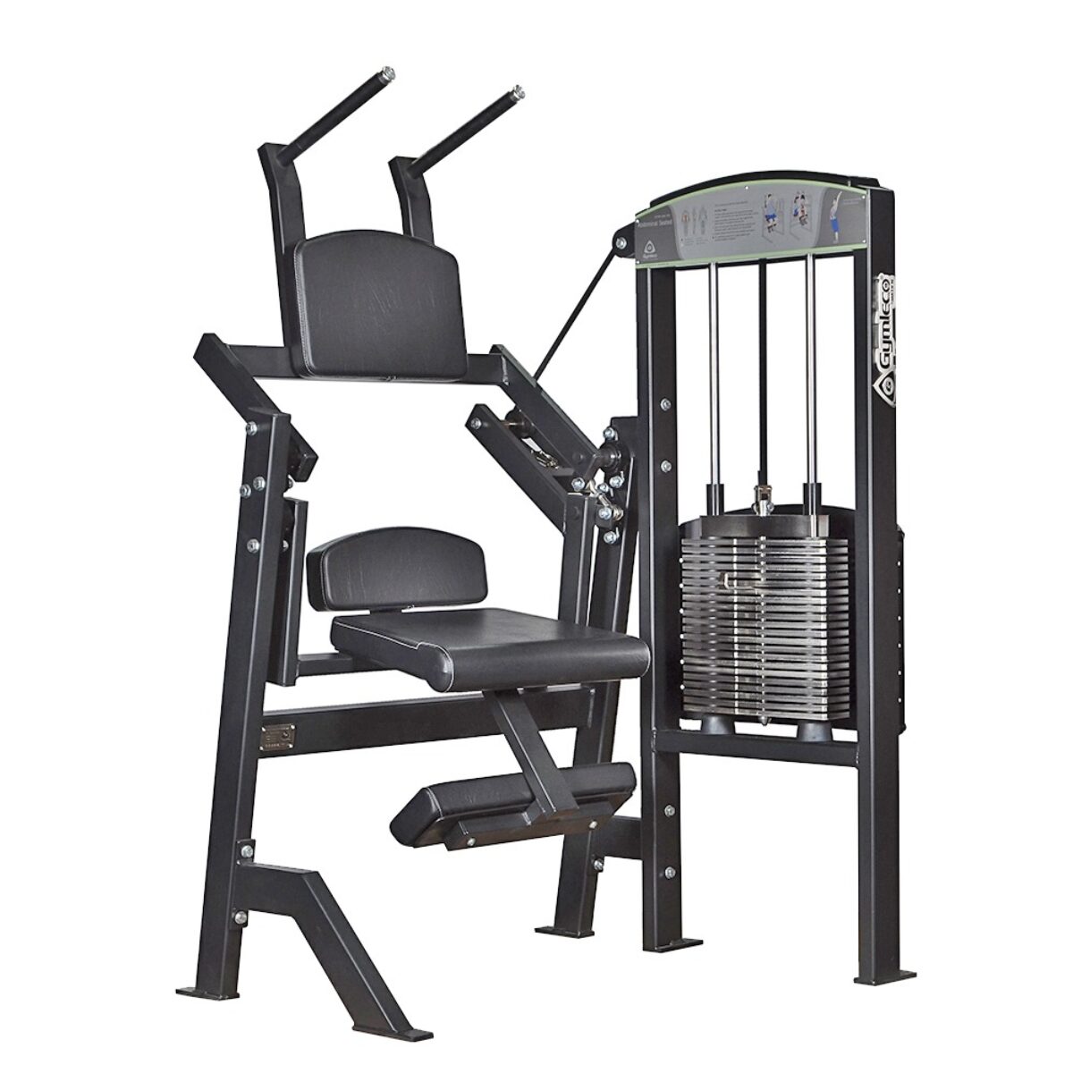 Abs Rack Machine Gymleco 370 Seated Abs Machine | A50 Fitness